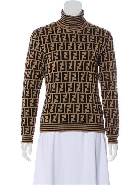 fendi zucca print sweater|Fendi hats for women.